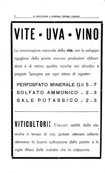 Il coltivatore e giornale vinicolo italiano