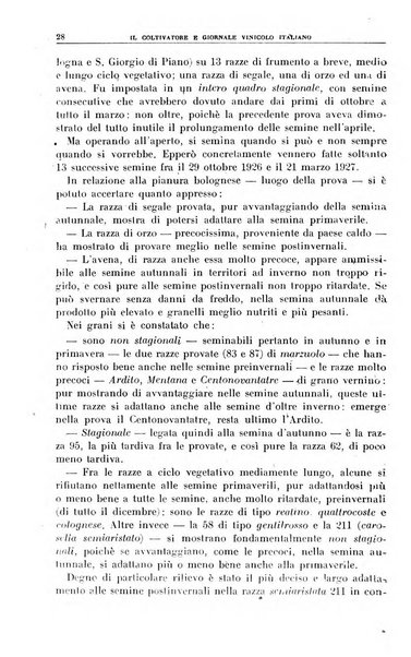 Il coltivatore e giornale vinicolo italiano