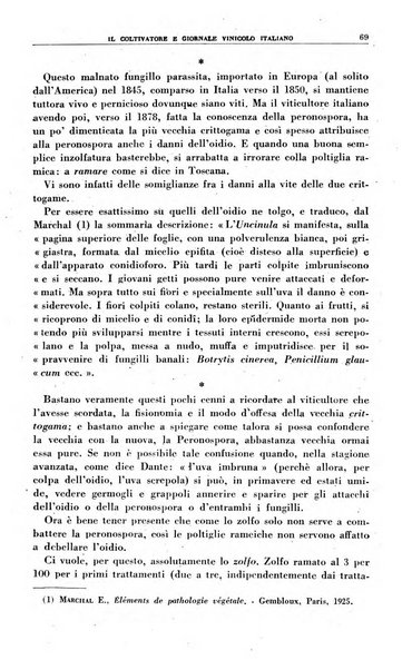 Il coltivatore e giornale vinicolo italiano