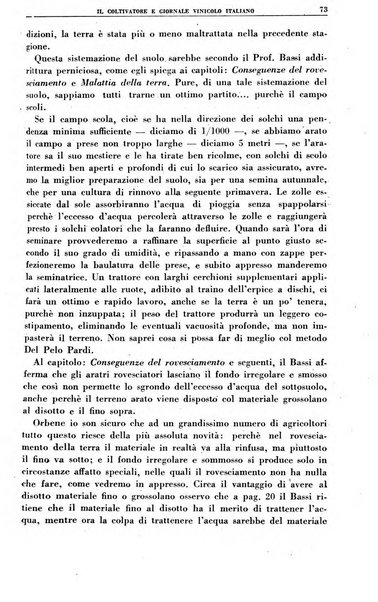 Il coltivatore e giornale vinicolo italiano