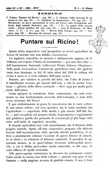 Il coltivatore e giornale vinicolo italiano