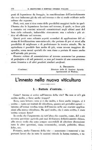 Il coltivatore e giornale vinicolo italiano