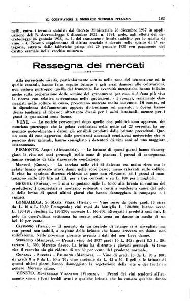 Il coltivatore e giornale vinicolo italiano