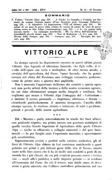 Il coltivatore e giornale vinicolo italiano