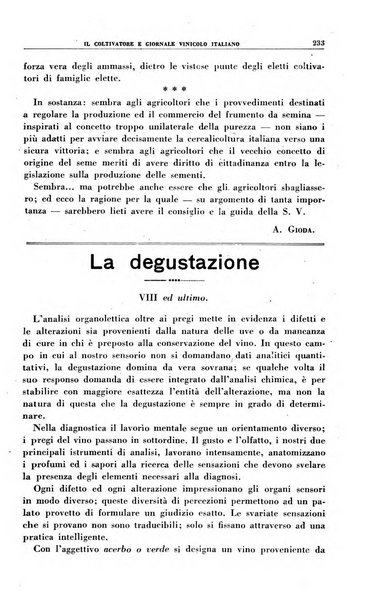 Il coltivatore e giornale vinicolo italiano