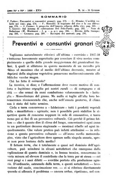 Il coltivatore e giornale vinicolo italiano