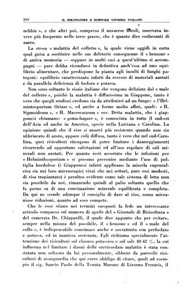 Il coltivatore e giornale vinicolo italiano