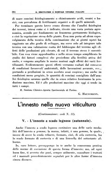 Il coltivatore e giornale vinicolo italiano