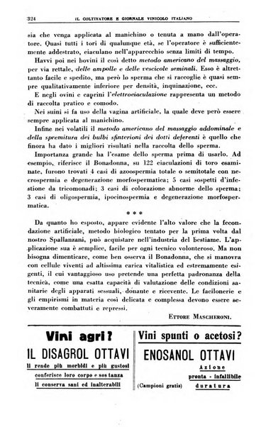 Il coltivatore e giornale vinicolo italiano