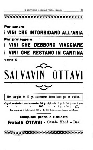 Il coltivatore e giornale vinicolo italiano