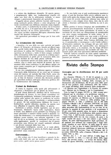 Il coltivatore e giornale vinicolo italiano