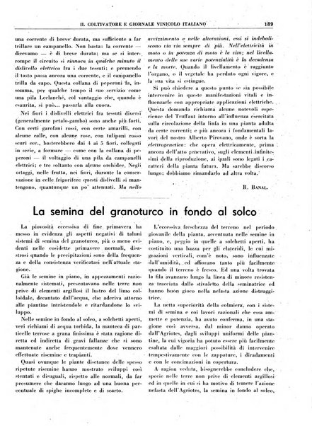 Il coltivatore e giornale vinicolo italiano