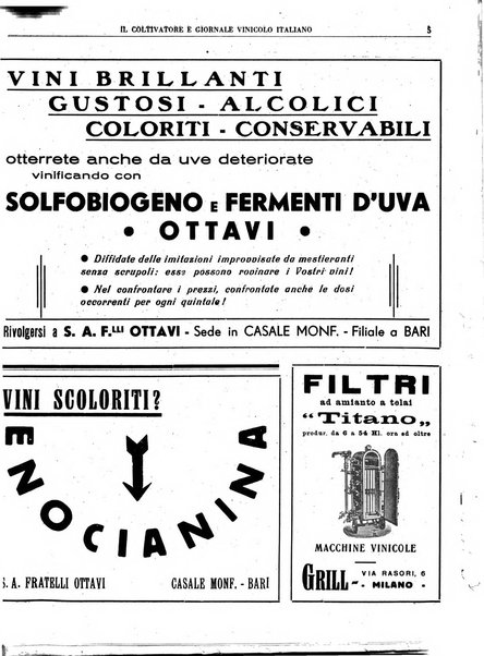 Il coltivatore e giornale vinicolo italiano