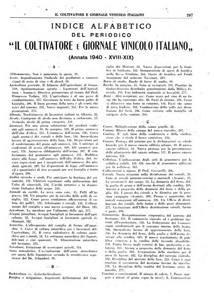 Il coltivatore e giornale vinicolo italiano