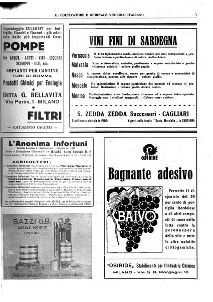 Il coltivatore e giornale vinicolo italiano