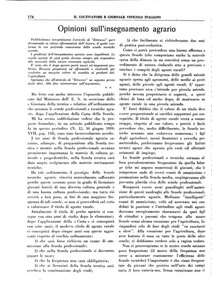 Il coltivatore e giornale vinicolo italiano