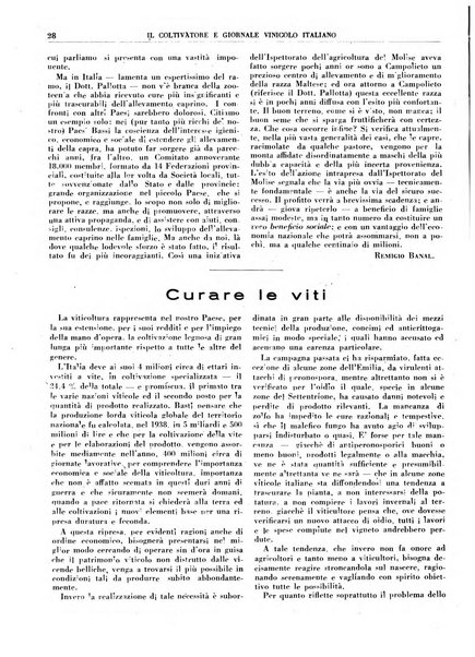 Il coltivatore e giornale vinicolo italiano