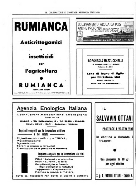 Il coltivatore e giornale vinicolo italiano