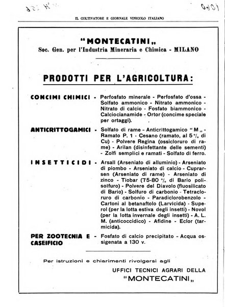 Il coltivatore e giornale vinicolo italiano