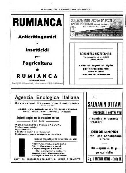 Il coltivatore e giornale vinicolo italiano