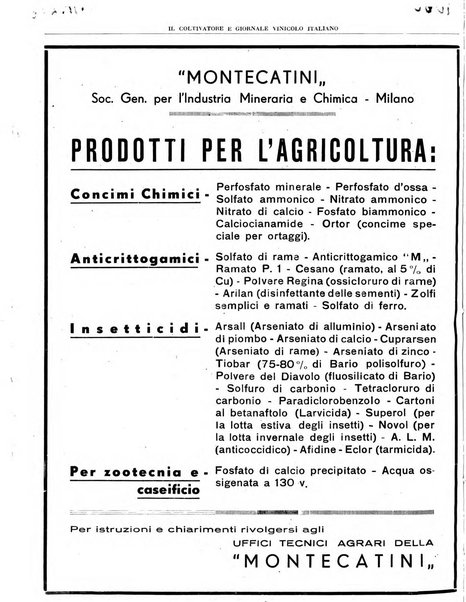 Il coltivatore e giornale vinicolo italiano