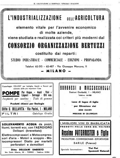 Il coltivatore e giornale vinicolo italiano