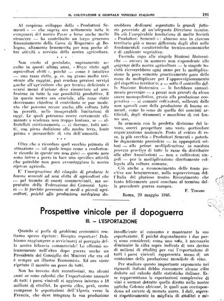 Il coltivatore e giornale vinicolo italiano