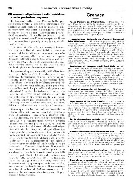 Il coltivatore e giornale vinicolo italiano