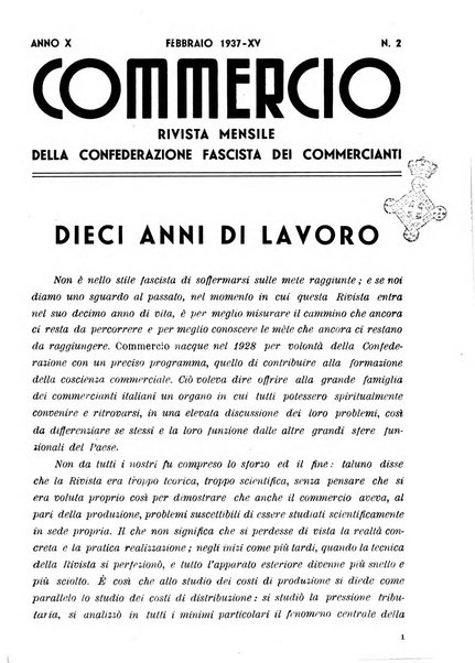 Commercio rivista mensile dell'economia commerciale italiana