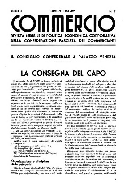 Commercio rivista mensile dell'economia commerciale italiana