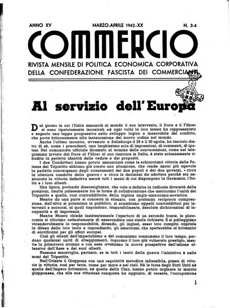 Commercio rivista mensile dell'economia commerciale italiana