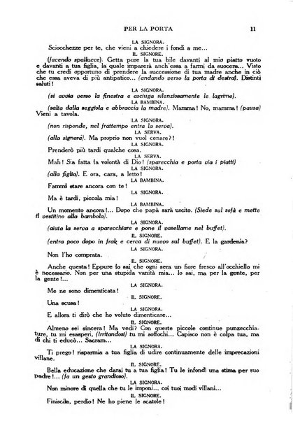 Comoedia fascicolo periodico di commedie e di vita teatrale