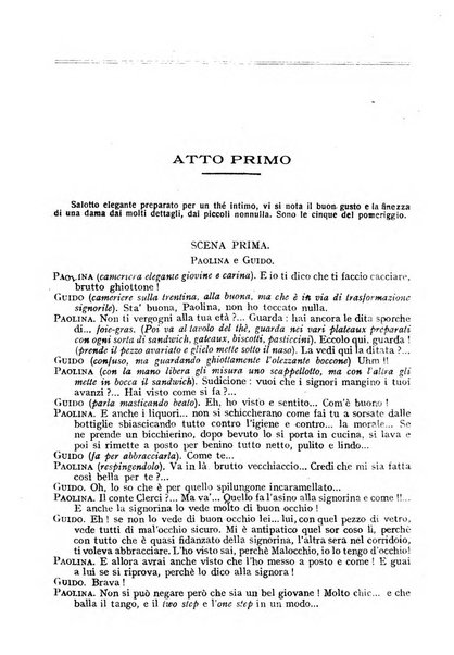 Comoedia fascicolo periodico di commedie e di vita teatrale