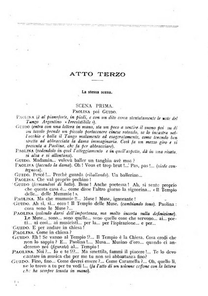 Comoedia fascicolo periodico di commedie e di vita teatrale