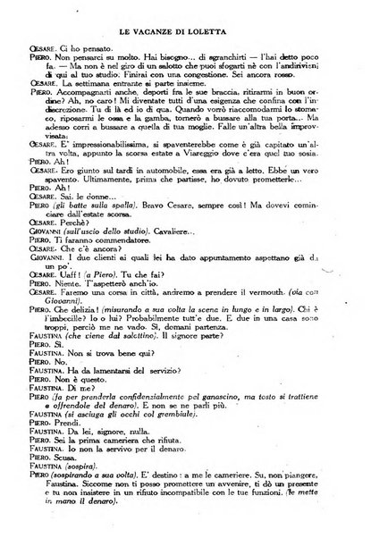 Comoedia fascicolo periodico di commedie e di vita teatrale