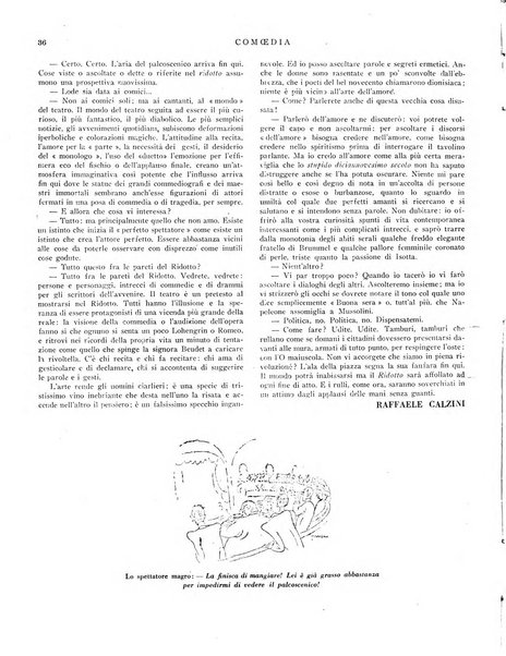 Comoedia fascicolo periodico di commedie e di vita teatrale