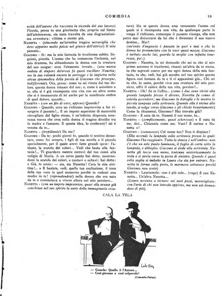 Comoedia fascicolo periodico di commedie e di vita teatrale