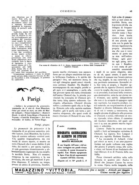 Comoedia fascicolo periodico di commedie e di vita teatrale