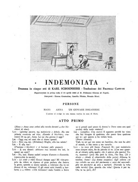 Comoedia fascicolo periodico di commedie e di vita teatrale