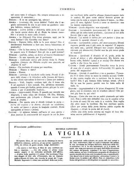 Comoedia fascicolo periodico di commedie e di vita teatrale