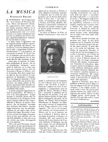 Comoedia fascicolo periodico di commedie e di vita teatrale