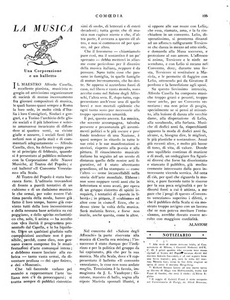 Comoedia fascicolo periodico di commedie e di vita teatrale