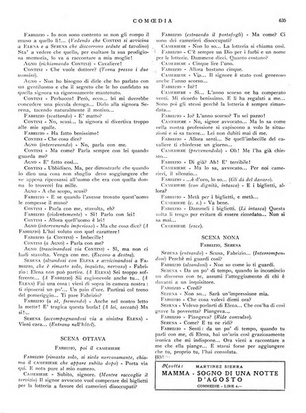 Comoedia fascicolo periodico di commedie e di vita teatrale