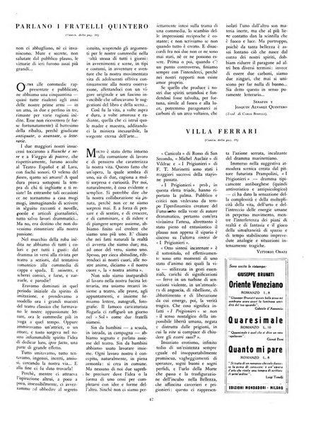 Comoedia fascicolo periodico di commedie e di vita teatrale