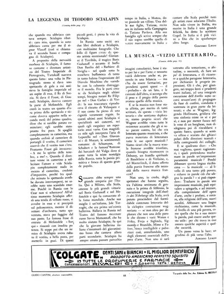 Comoedia fascicolo periodico di commedie e di vita teatrale