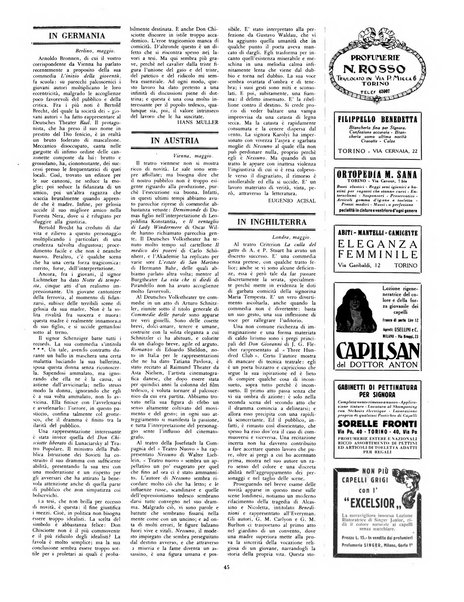 Comoedia fascicolo periodico di commedie e di vita teatrale