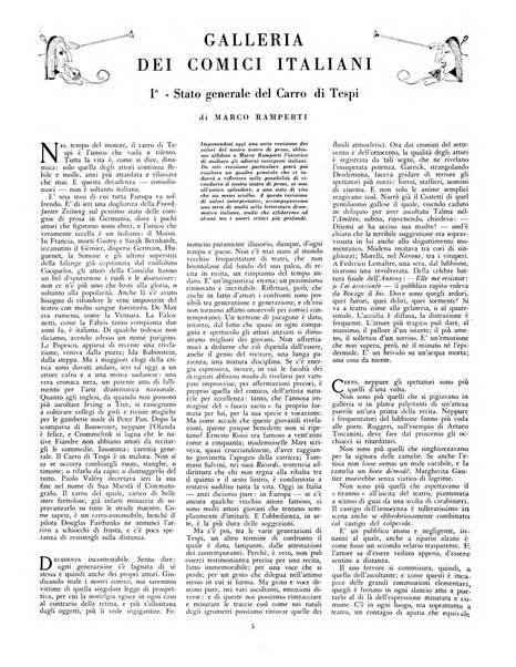 Comoedia fascicolo periodico di commedie e di vita teatrale