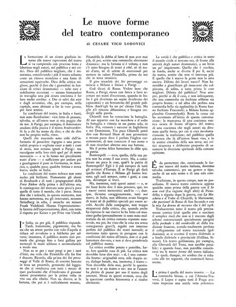 Comoedia fascicolo periodico di commedie e di vita teatrale