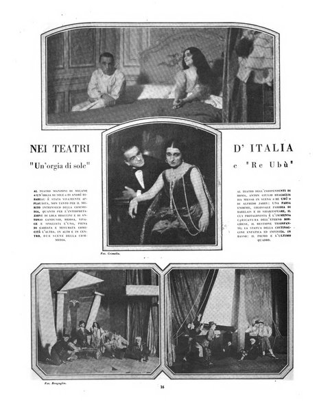 Comoedia fascicolo periodico di commedie e di vita teatrale