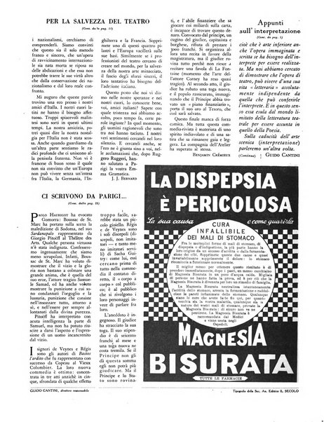 Comoedia fascicolo periodico di commedie e di vita teatrale